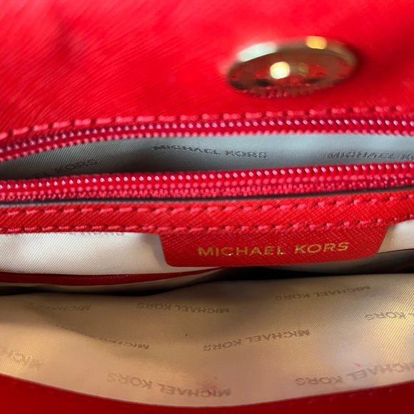 MICHAEL MICHAEL KORS Edith Large Saffiano Leather Satchel - Picture 8 of 10